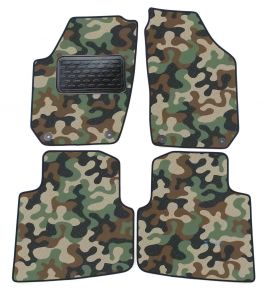 Covoare textile de camuflaj pentru Skoda Roomster 2006-2015 4bc 
