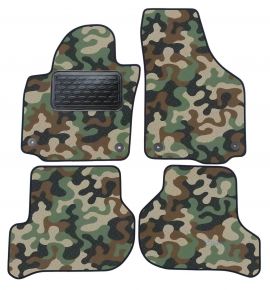 Covoare textile de camuflaj pentru Skoda Yeti / Golf 5 Plus