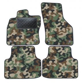 Covoare textile de camuflaj pentru Skoda Octavia III  2013-up  4bc 
