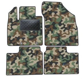 Covoare textile de camuflaj pentru Suzuki Ignis 2016-up 4bc 