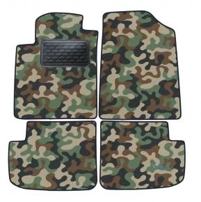 Covoare textile de camuflaj pentru Toyota Yaris 5D 1998-2005 4bc 