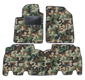 Covoare textile de camuflaj pentru Toyota Yaris Verso 1999 -2006 4bc 
