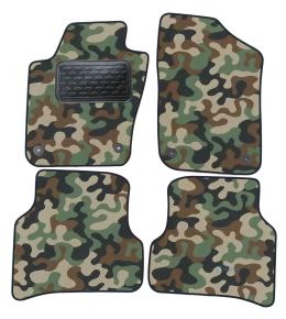 Covoare textile de camuflaj pentru Volkswagen Polo 6R / Ibiza 6J  2008-up 4bc 