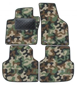 Covoare textile de camuflaj pentru Volkswagen Jetta 2012-up 4bc 
