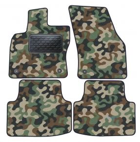 Covoare textile de camuflaj pentru Volkswagen Tiguan 2007-up 4bc 