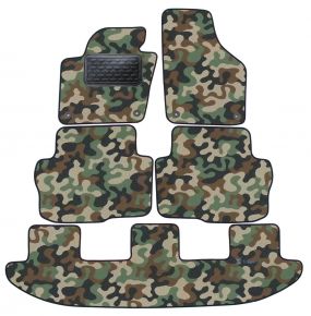 Covoare textile de camuflaj pentru Volkswagen Sharan 2010-up 4bc 