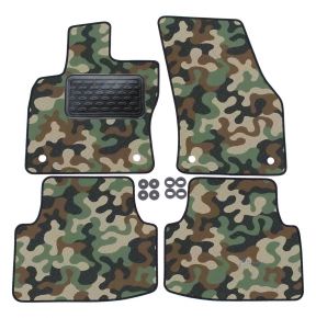 Covoare textile de camuflaj pentru Volkswagen Tiguan 2016-up 4bc 