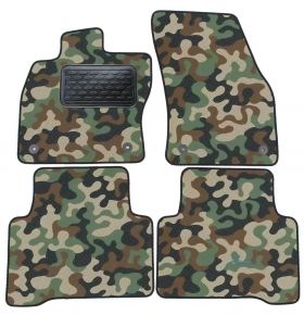 Covoare textile de camuflaj pentru Volkswagen Touran 2016-up 4bc 