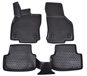 Covoare cauciuc pentru  SEAT Leon  2012-2020  4 buc