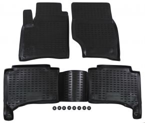 Covoare cauciuc pentru  VW Touareg  2002-2010 4 buc