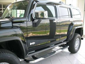 Trepte scări din inox pentru Hummer H3 2005-2010