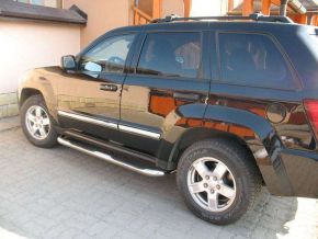 Trepte scări din inox pentru Jeep Grand Cherokee 2005-2010