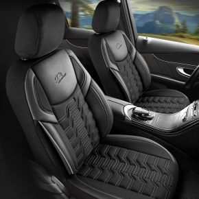 Huse auto BERLIN negru-gri compatibile cu ALFA ROMEO 33