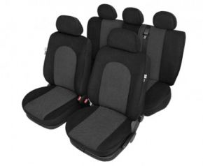 Huse auto Atlantic negru - ser Citroen C3 Huse universale