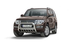 Bară de protecție față pentru Steeler Mitsubishi Pajero 2007-2014 Tip G