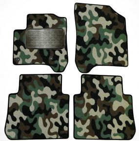 Covoare textile de camuflaj pentru Citroen C3 Picasso 2008-up