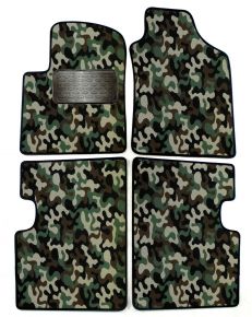 Covoare textile de camuflaj pentru Fiat 500 2007-2012 4bc 