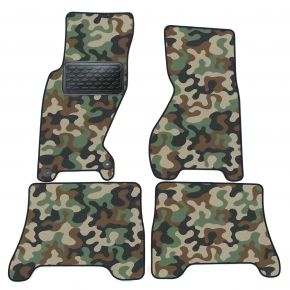 Covoare textile de camuflaj pentru Jeep Grand Cherokee 1999-2004 4bc 