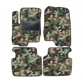 Covoare textile de camuflaj pentru Mitsubishi Colt 2003-up 4bc 