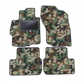 Covoare textile de camuflaj pentru Mitsubishi Lancer 2008-up 4bc 