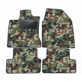 Covoare textile de camuflaj pentru Nissan Qashqai 2007-2013 4bc 