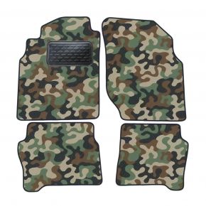 Covoare textile de camuflaj pentru Nissan Almera  N16  2000-2006 4bc 