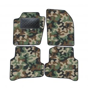 Covoare textile de camuflaj pentru Skoda Fabia III 2014 -up  4bc 