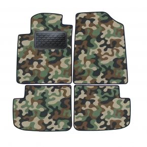 Covoare textile de camuflaj pentru Toyota Yaris 5D 1998-2005 4bc 