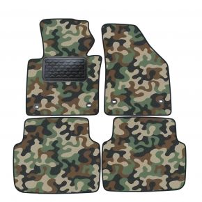 Covoare textile de camuflaj pentru Volkswagen Touran 2003-2010 4bc 