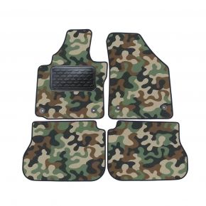 Covoare textile de camuflaj pentru Volkswagen Caddy 2003-up  4bc 