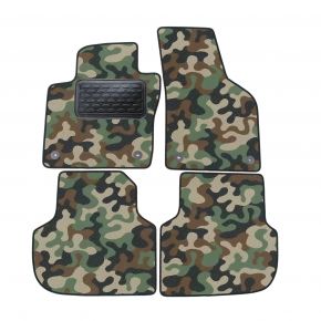 Covoare textile de camuflaj pentru Volkswagen Jetta 2012-up 4bc 