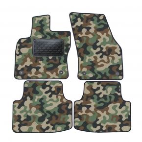 Covoare textile de camuflaj pentru Volkswagen Tiguan 2007-up 4bc 