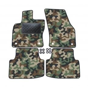 Covoare textile de camuflaj pentru Volkswagen Tiguan 2016-up 4bc 