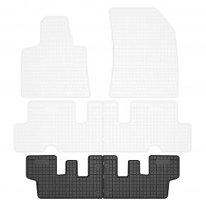 Covoare cauciuc pentru Citroen C4 Picasso II minivan, rândul 3 2 buc 2013-2019