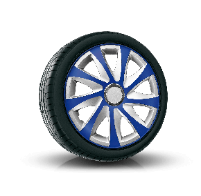 Capace pentru roți VOLKSWAGEN 16", DRIFT EXTRA albastru-argintiu  4bc 