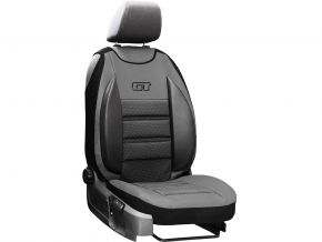 Husa scaun auto ergonomica GT Ergonomic cu suport lombar, gri, 1 buc.
