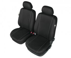 Huse auto HERMAN pentru scaunule din față negru Honda CR-V od 2012 Huse personalizate