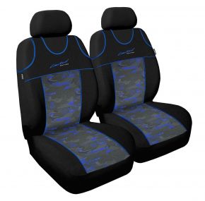 Husă scaune mașină Limited, albastru, pentru față  2bc 