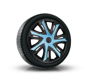 Capace pentru roți BMW 14", N-POWER BICOLOR cian-negru  4bc