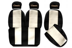 Huse de scaune pe măsură CLASSIC pentru MAN L2000 (01.1994-12.2005) - bej deschis