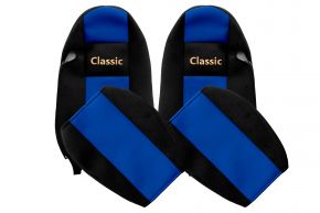 Huse de scaune pe măsură CLASSIC pentru IVECO STRALIS (01.2002-12.2012) - albastre