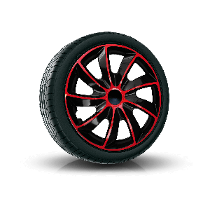 Capace pentru FORD 14", QUAD BICOLOR ROȘU 4bc 