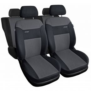 Huse auto universale textile RS gri închis potrivite pentru Alfa Romeo 147