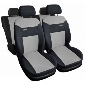 Huse auto universale textile RS gri deschis potrivite pentru Alfa Romeo 147