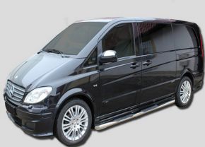 Trepte scări din inox pentru Mercedes Vito W639 SWB 2005-2013