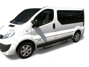 Trepte scări din inox pentru Renault Trafic 2002-2011