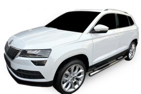 Trepte scări din inox pentru Skoda Karoq 2017-up