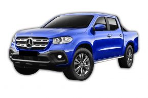 Trepte scări din inox pentru Mercedes X-Class 2017-up