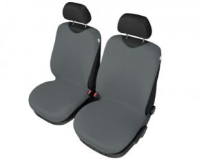 Husă scaune mașină SHIRT COTTON pentru scaunule din față grafit Mitsubishi L200