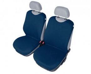 Husă scaune mașină SHIRT COTTON pentru scaunule din față albastru închis Honda Accord VII 2003-2007